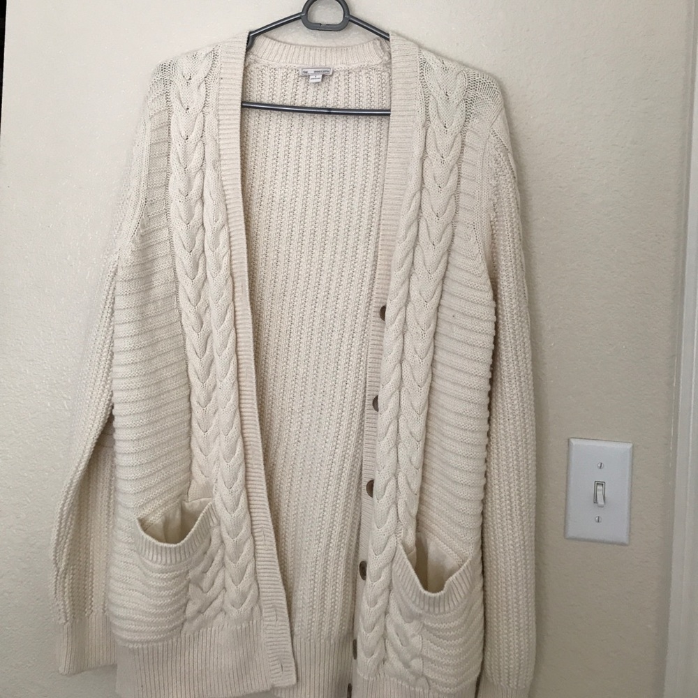 Knit cardigan
