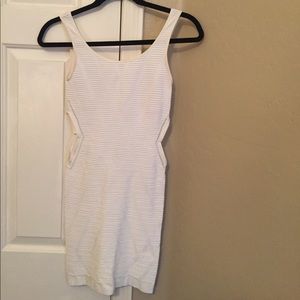 White Bodycon Dress from Bebe