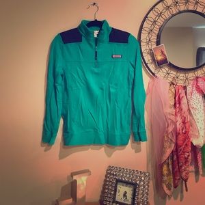 Green Vineyard Vines Pullover