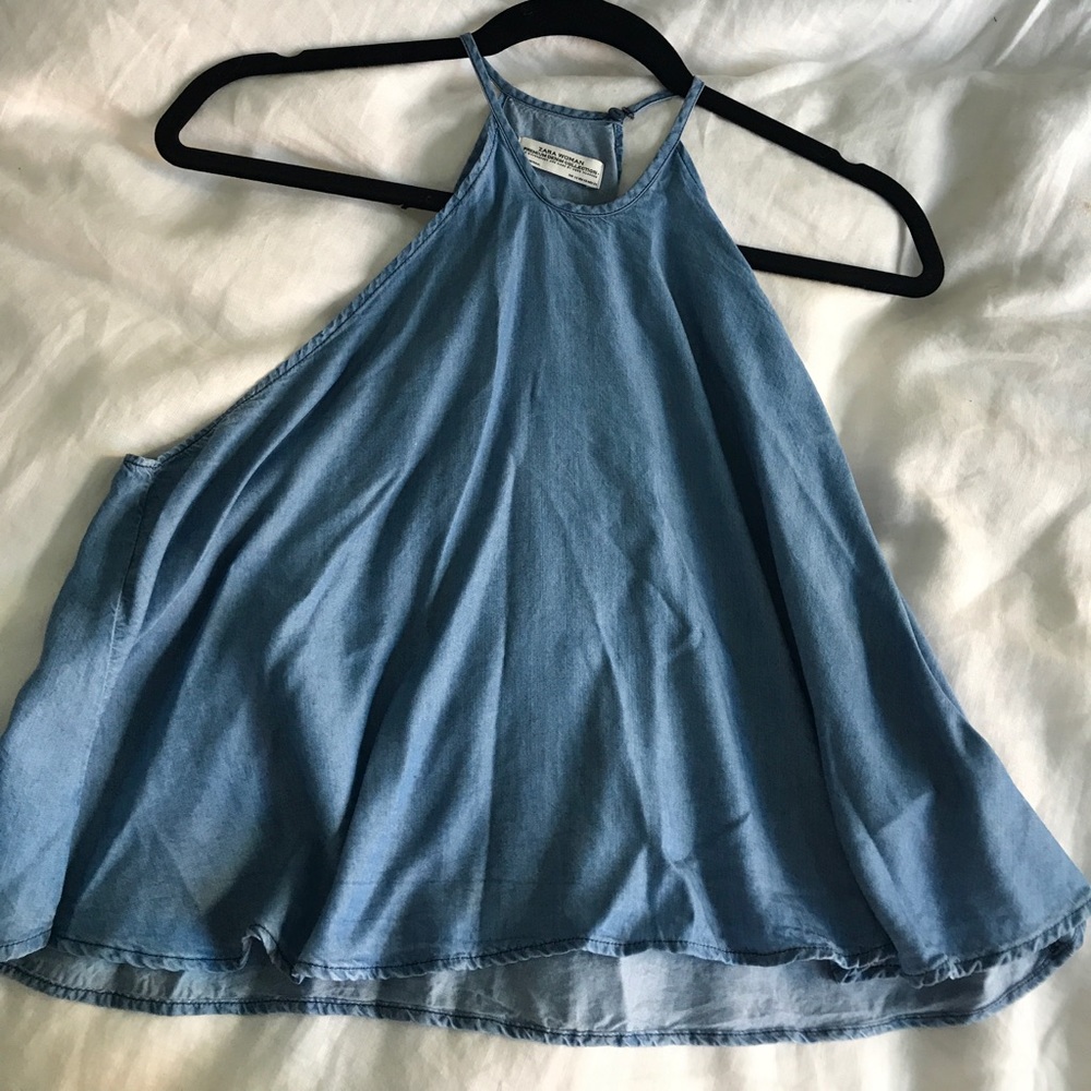 Denim tank