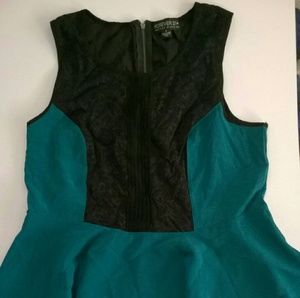 Forever 21 Plus Size Zippered Sleevless Blouse