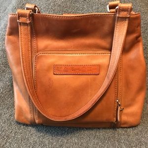 EUC Vintage Fossil leather bag