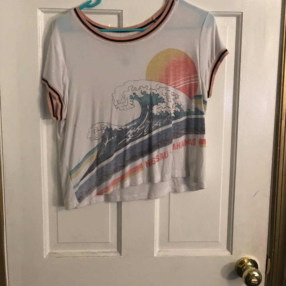 Bahamas crop top 🌴
