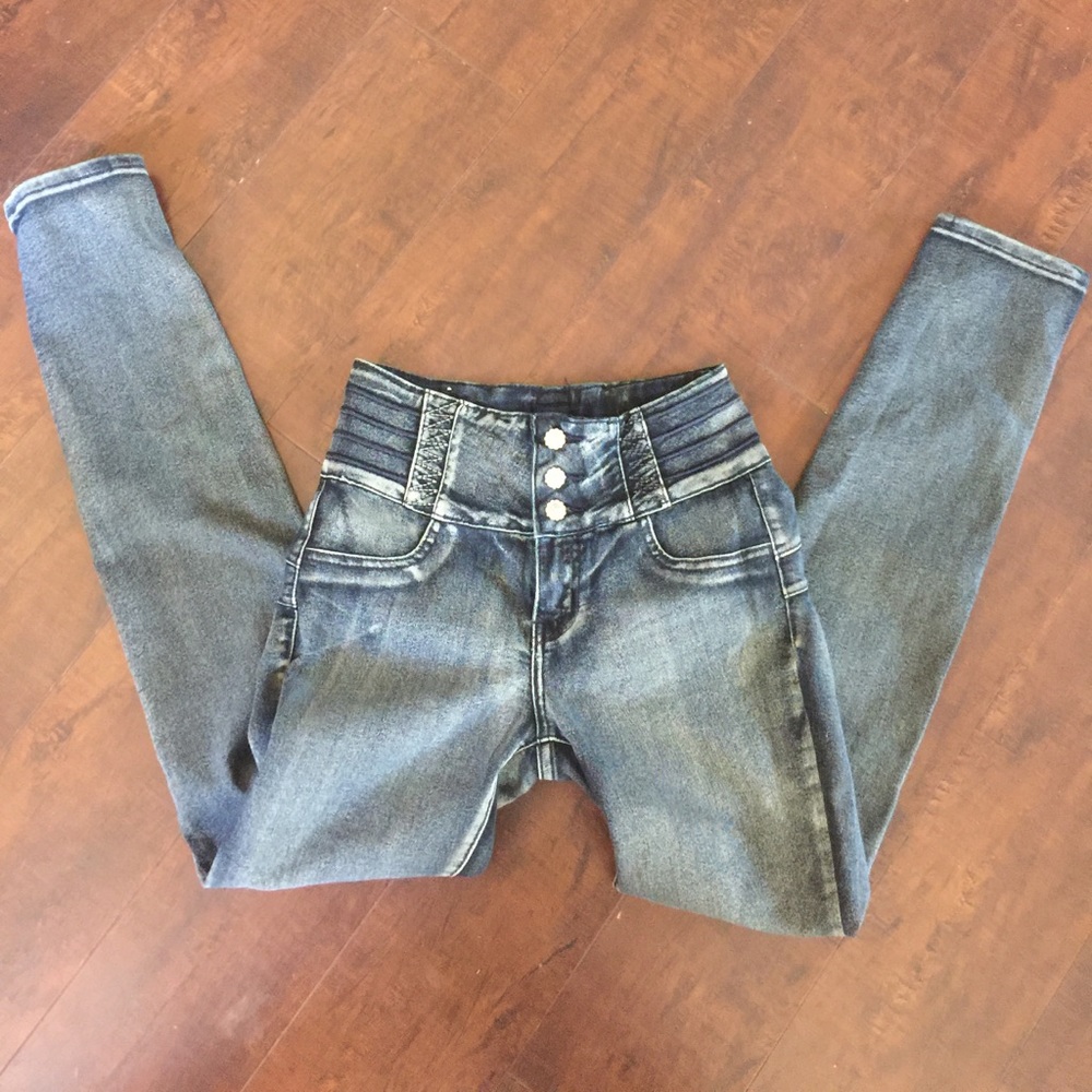 Crocker high waisted jeans stretchy