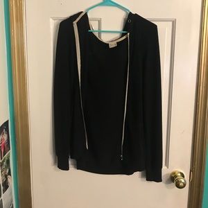 Plain black hoodie⬛️