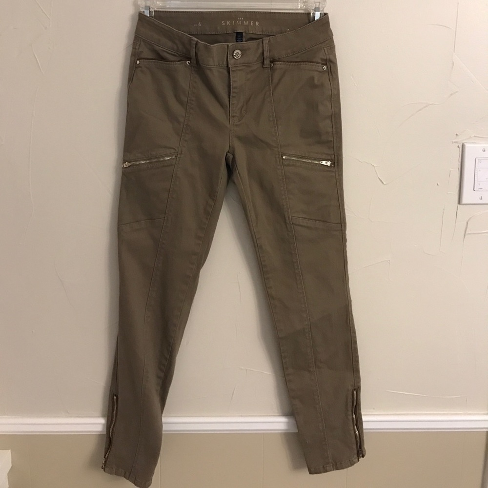 WHBM The Skimmer with faux leather accents!
