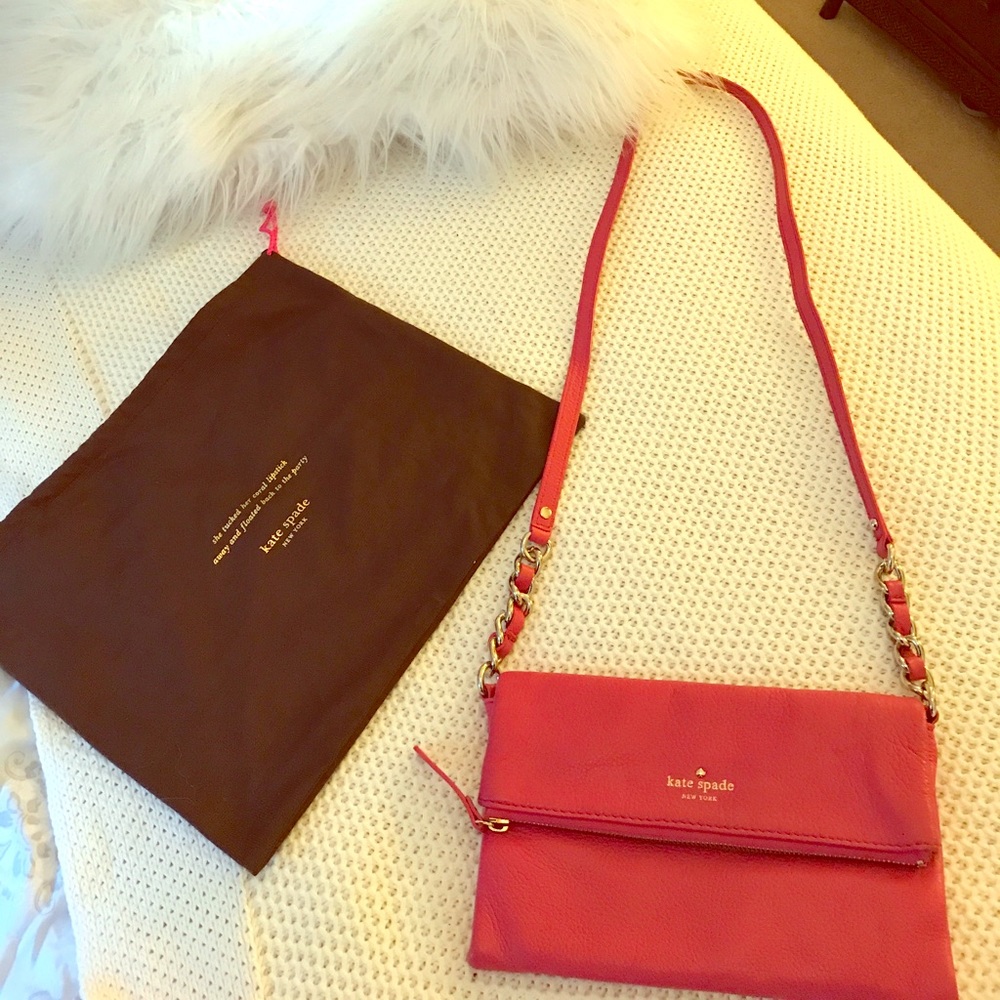 Kate spade fuchsia crossbody