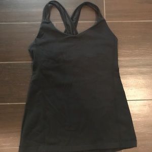 Lululemon Mesh Cross Back Tank Luon