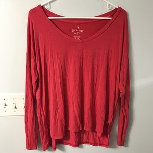 American Eagle Soft & Sexy Long Sleeve Shirt