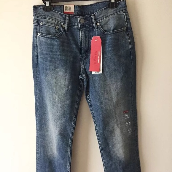 Levi's Stretch Straight Performance Men's Jeans - Picture 1 of 6