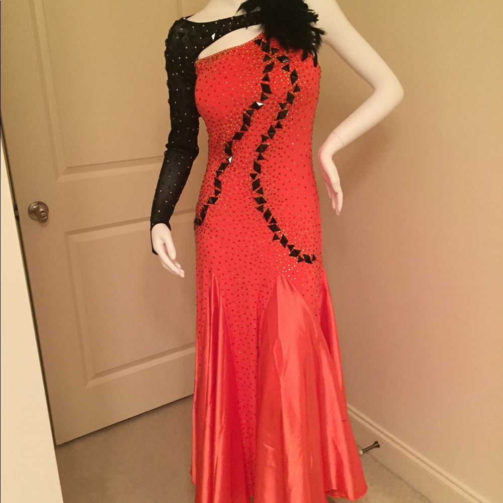 Ballroom dance dress