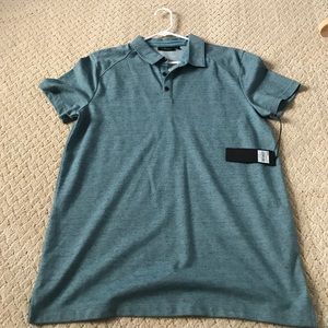 NWT Marc Anthony polo, medium, teal blue