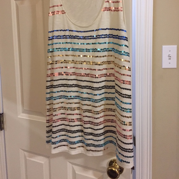 American Rag Sequin Tank - Picture 2 of 2