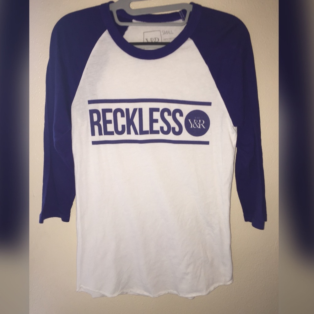 Young and Reckless baseball T-shirt