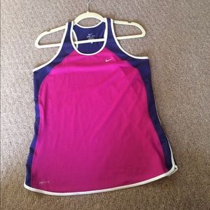 Women’s Nike raceback tank top