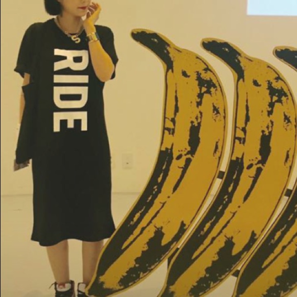 Ride or die tee shirt dress