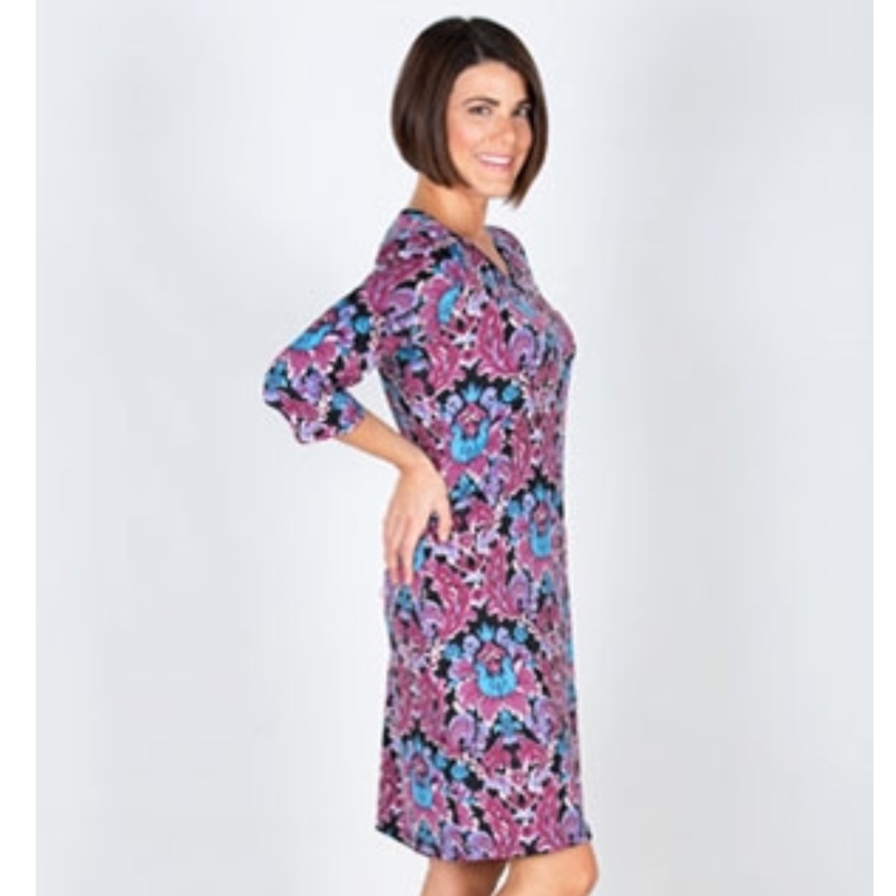 🌸3 LEFT🌸Tracy Negoshian Watercolor Shift Dress