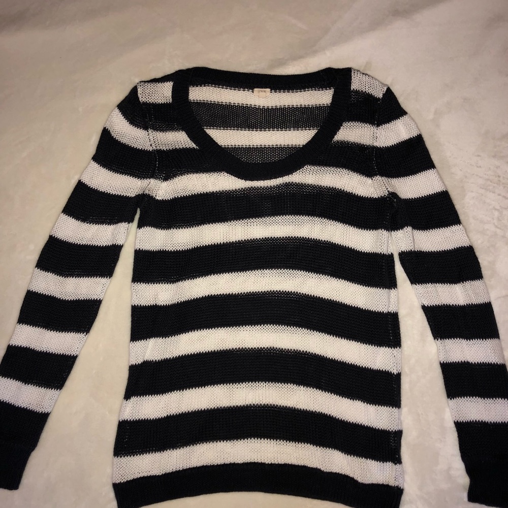 J.Crew crochet sweater, size small