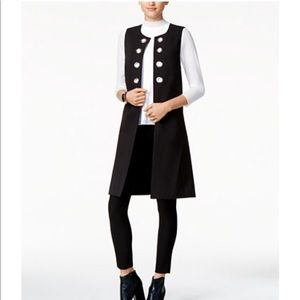 Grommet Vest / Duster