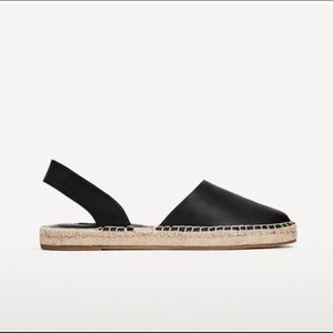 zara slingback espadrilles