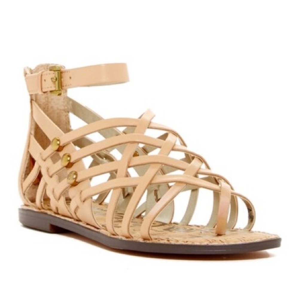 BNWOB Sam Edelman Beige Gardener Caged Sandal
