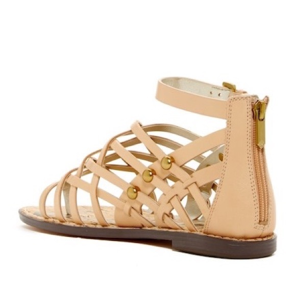 BNWOB Sam Edelman Beige Gardener Caged Sandal - Picture 2 of 7