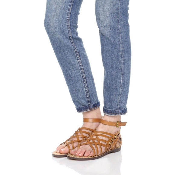 BNWOB Sam Edelman Beige Gardener Caged Sandal - Picture 4 of 7