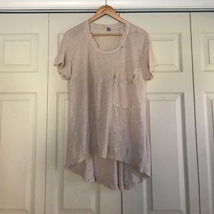 Destroyed linen top