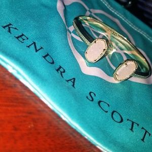 Elton Gold Bracelet in Iridescent Drusy