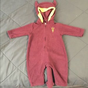 Arizona Sun Devils Baby Pajamas