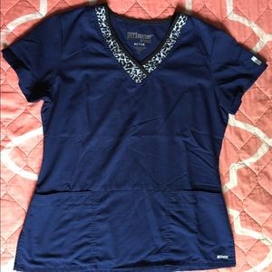 Grey's Anatomy by Barco Active scrub top