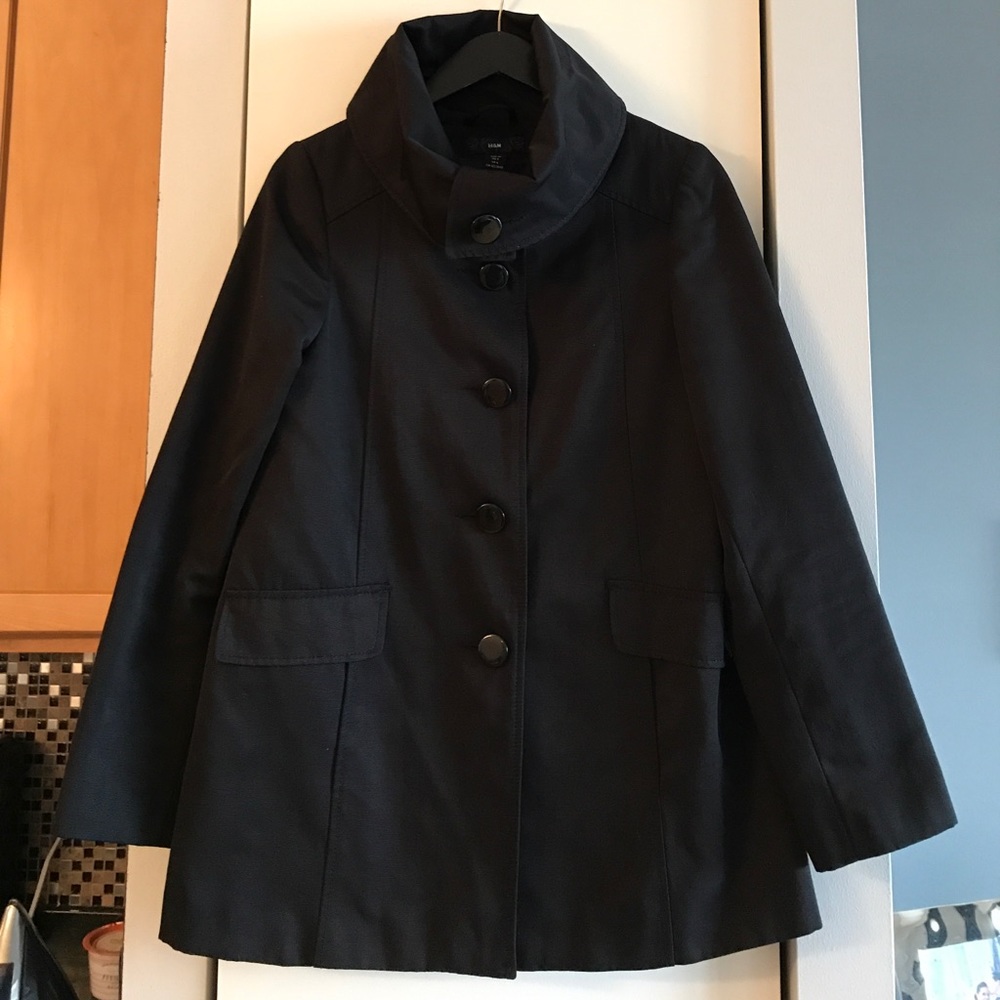 H&M Black Trench Jacket