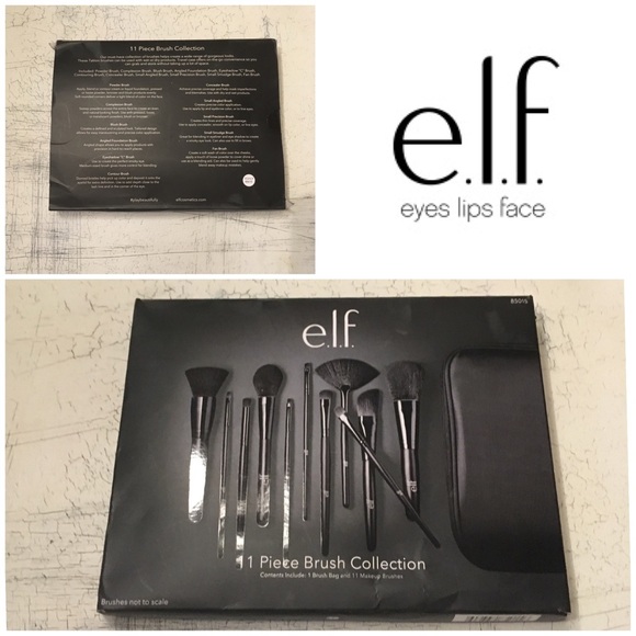 New ELF 11-Piece Brush Set - Awesome Brushes! - Picture 1 of 6