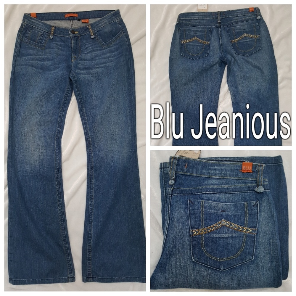 🆕Blue Jeanious Jeans sz 30X33