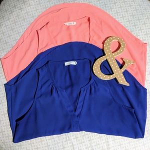 2 LUSH Flowy Tank Tops