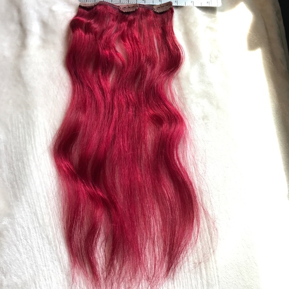 Remy 100% human red hair extensions Design Lengths - Picture 4 of 8