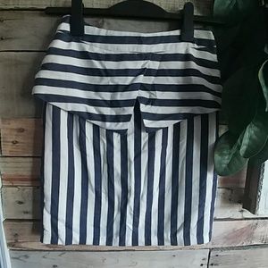 Gianni Bini stripped mini skirt