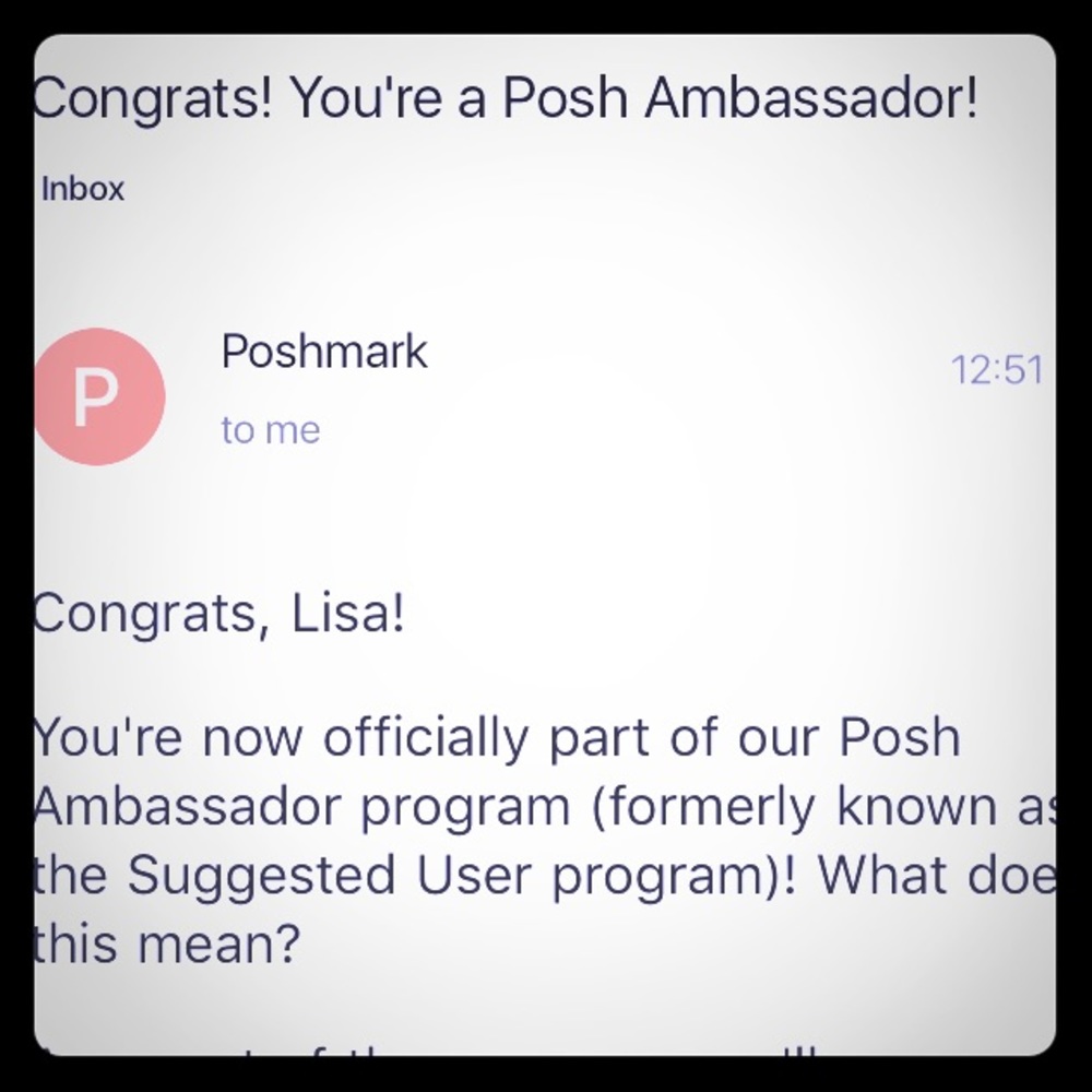 Posh Ambassador! 🌟⭐️🌟⭐️🌟