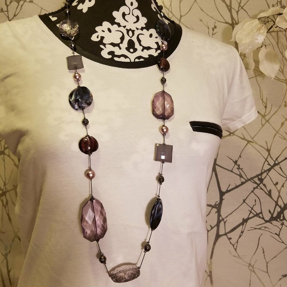 Long Beaded Necklace