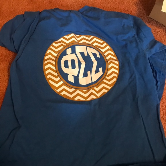 Phi sigma sigma long sleeve T-shirt - Picture 2 of 3