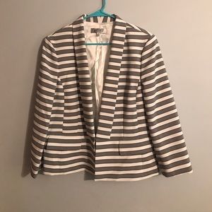 Striped blazer