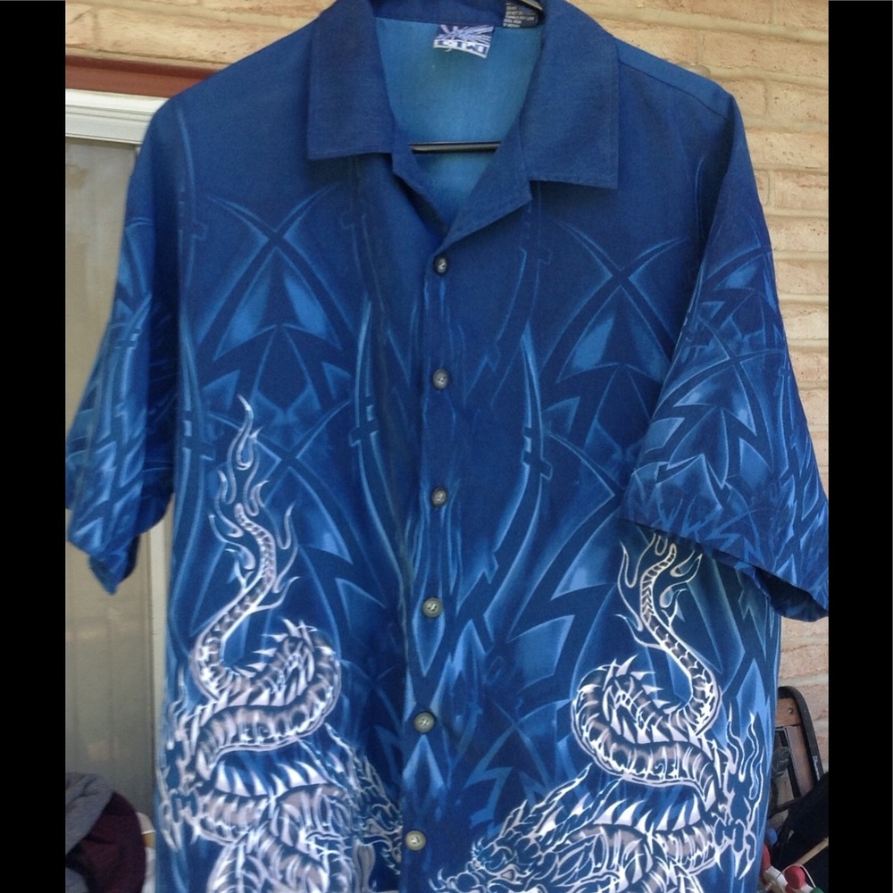 Men's casual button down