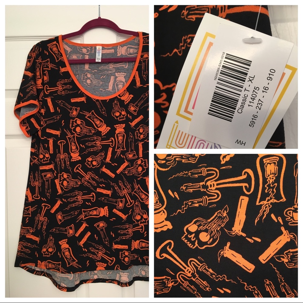 Lularoe Classic T Size XL (2017 Halloween)