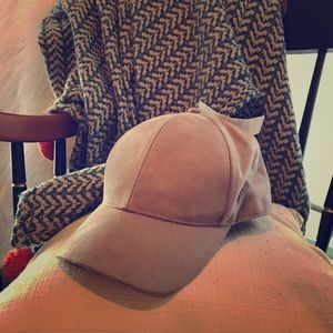 Suede hat