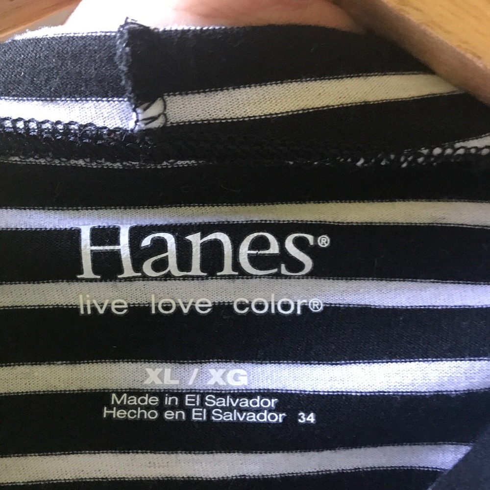 Striped pull over hoodie - Picture 3 of 3