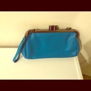 Blue clutch