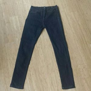 High waist twig ankle skinny jeans