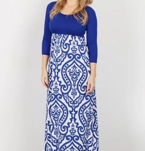 Pink Blush Maternity Dress