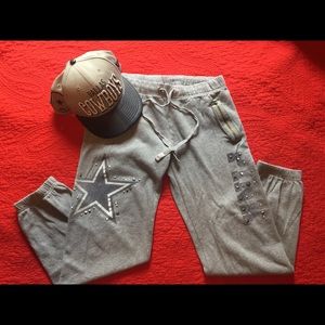 VS Pink Dallas Cowboys bling sweats