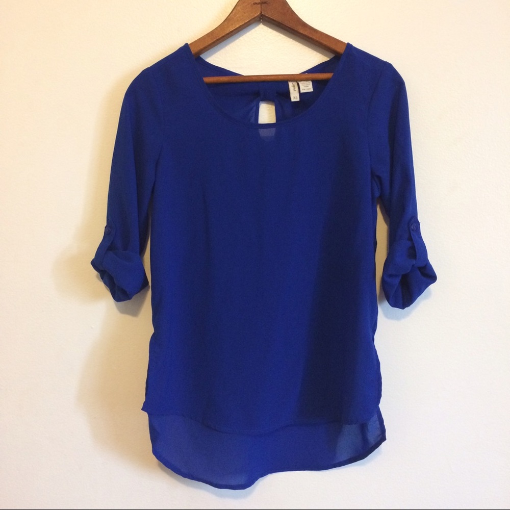 Japna Royal Blue Blouse